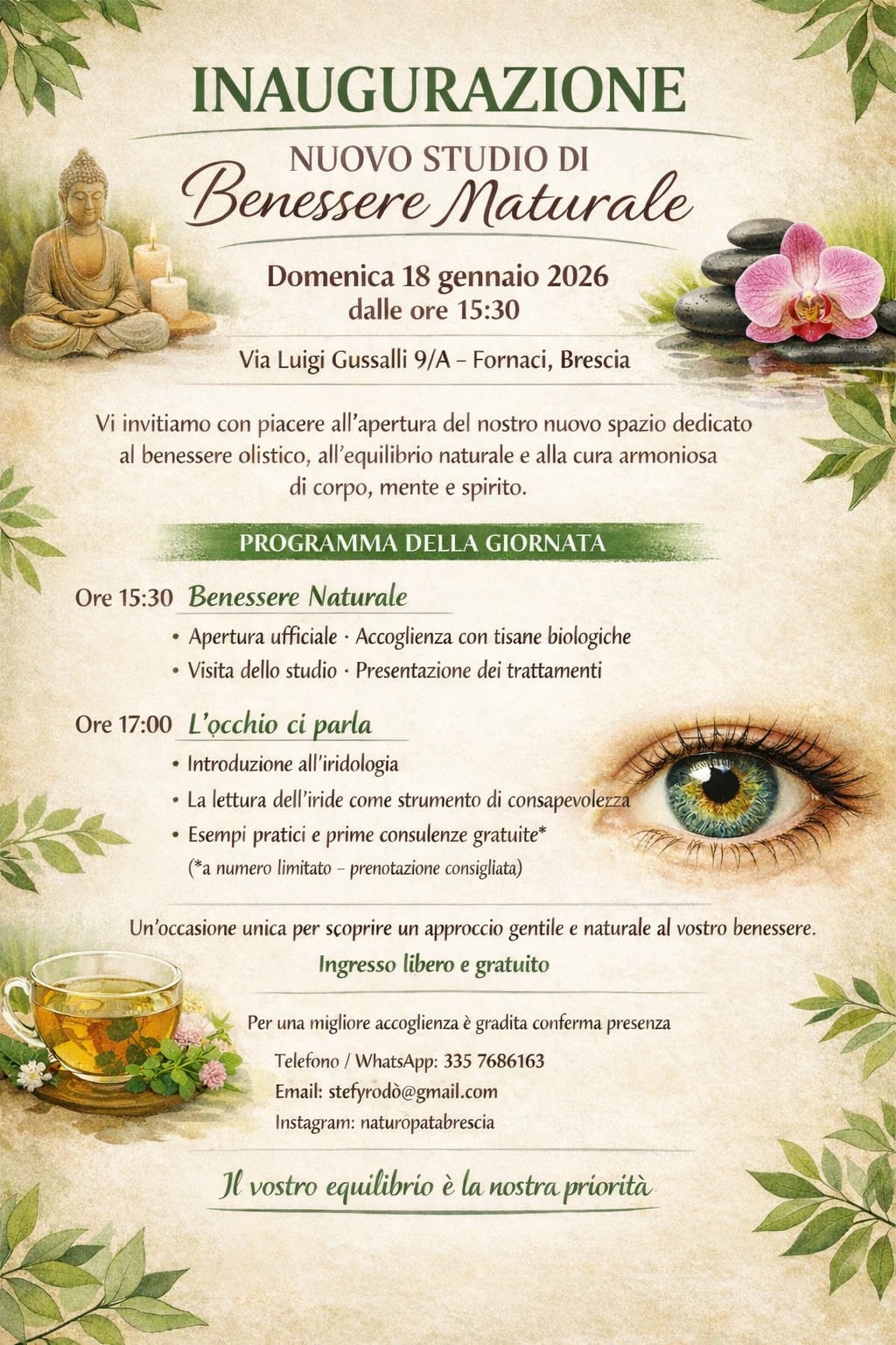 Il mio nuovo spazio di benessere